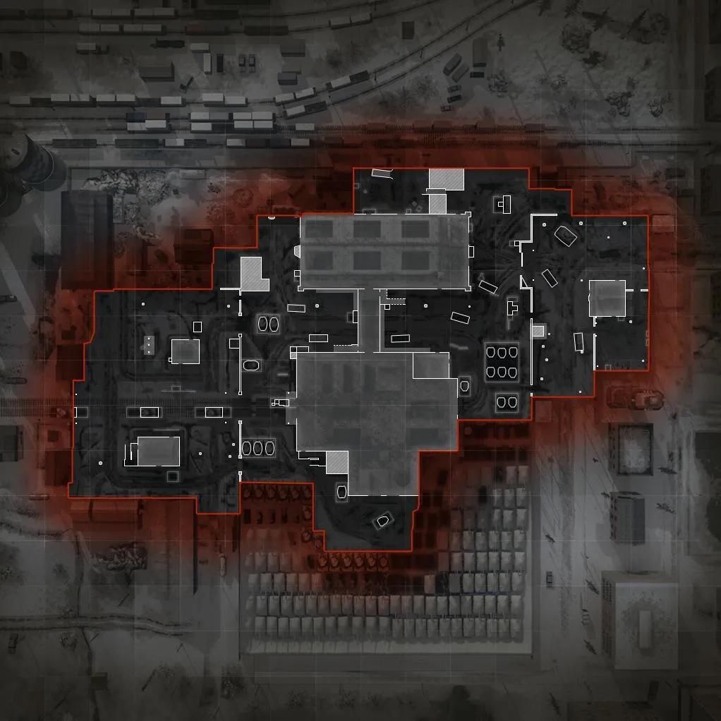 COD ModernWarfare MialstorTankFactory Mini Map Layout 1