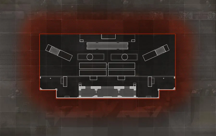 COD ModernWarfare Station Mini Map Layout