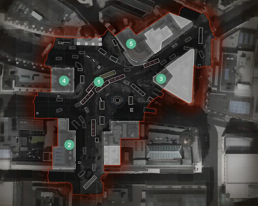 Piccadilly Map Headquarters Hardpoint Rotations