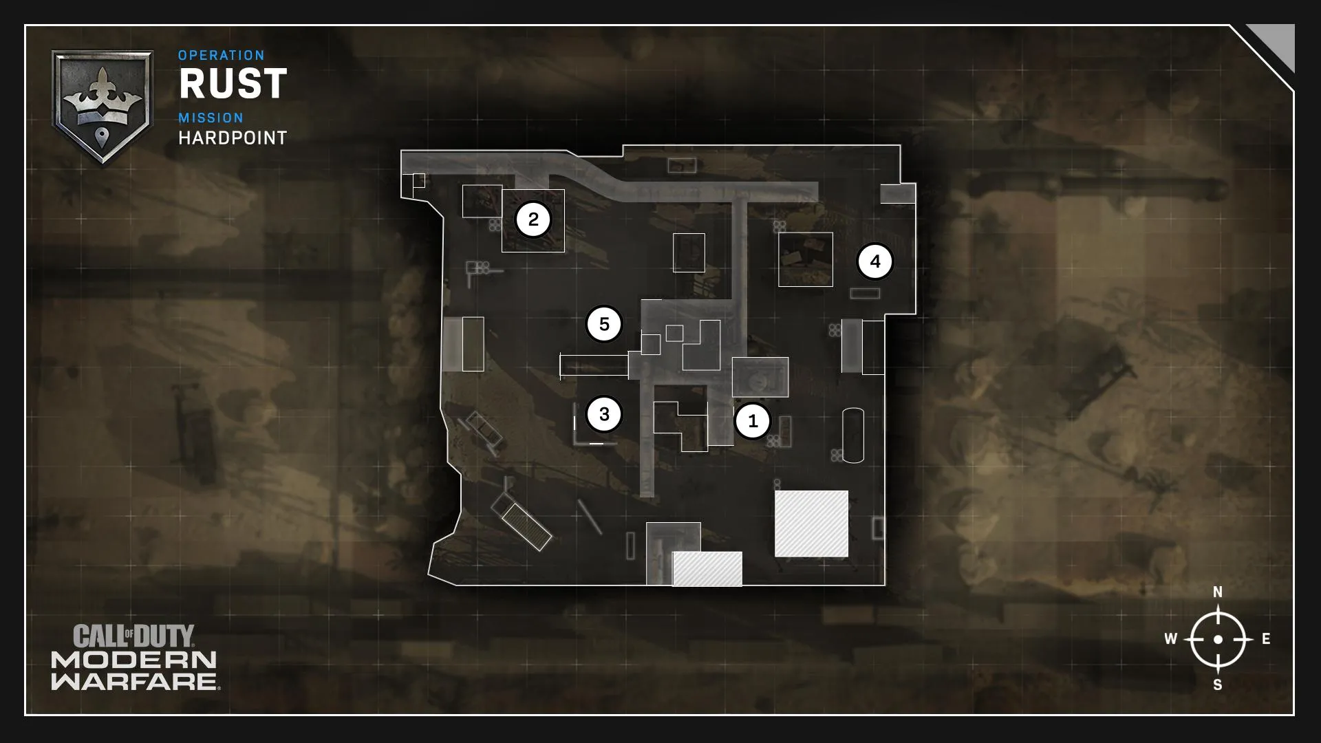 Rust Map Headquarters Hardpoint Rotations