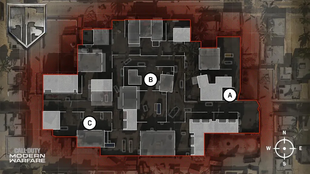 Talisk Backlot Map Domination Flags