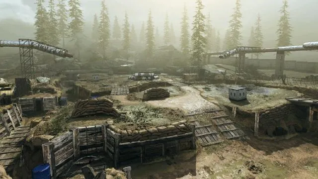 Trench - Map in COD Modern Warfare | Call of Duty