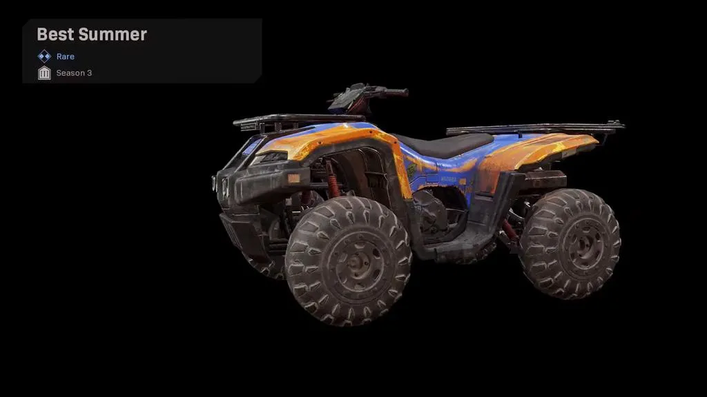 Best Summer | ATV Skin - Vehicle Skin in COD Warzone | Call of Duty