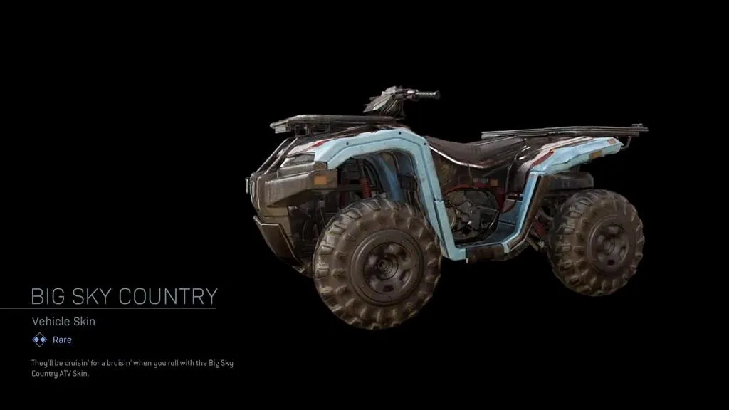Big Sky Country | ATV Skin - Vehicle Skin in COD Warzone | Call of Duty