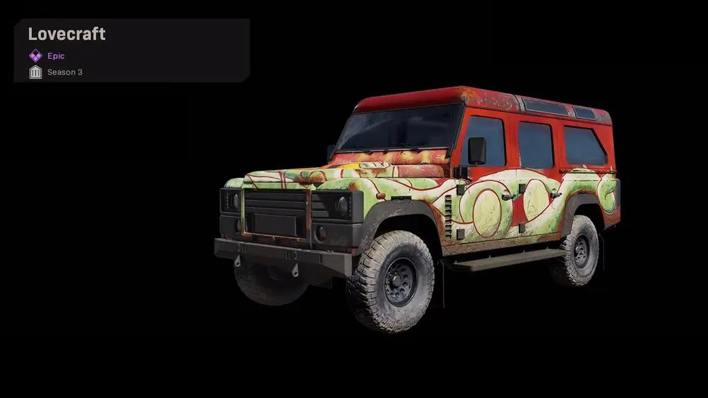 Lovecraft | SUV Skin - Vehicle Skin in COD Warzone | Call of Duty