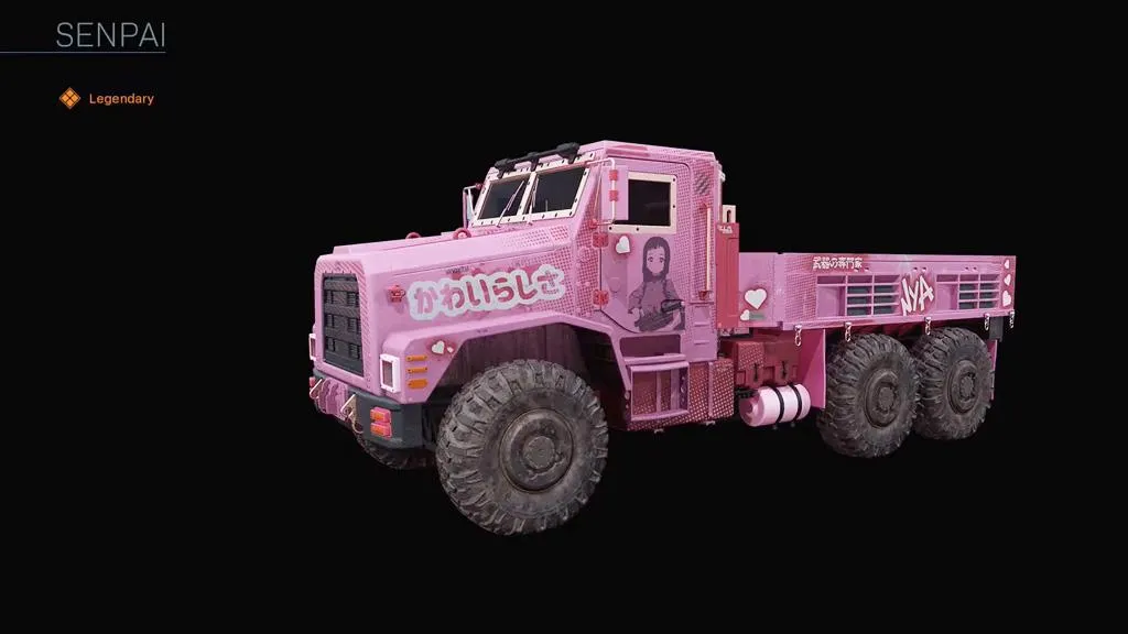 Senpai | Cargo Truck Skin - Vehicle Skin in COD Warzone | Call of Duty