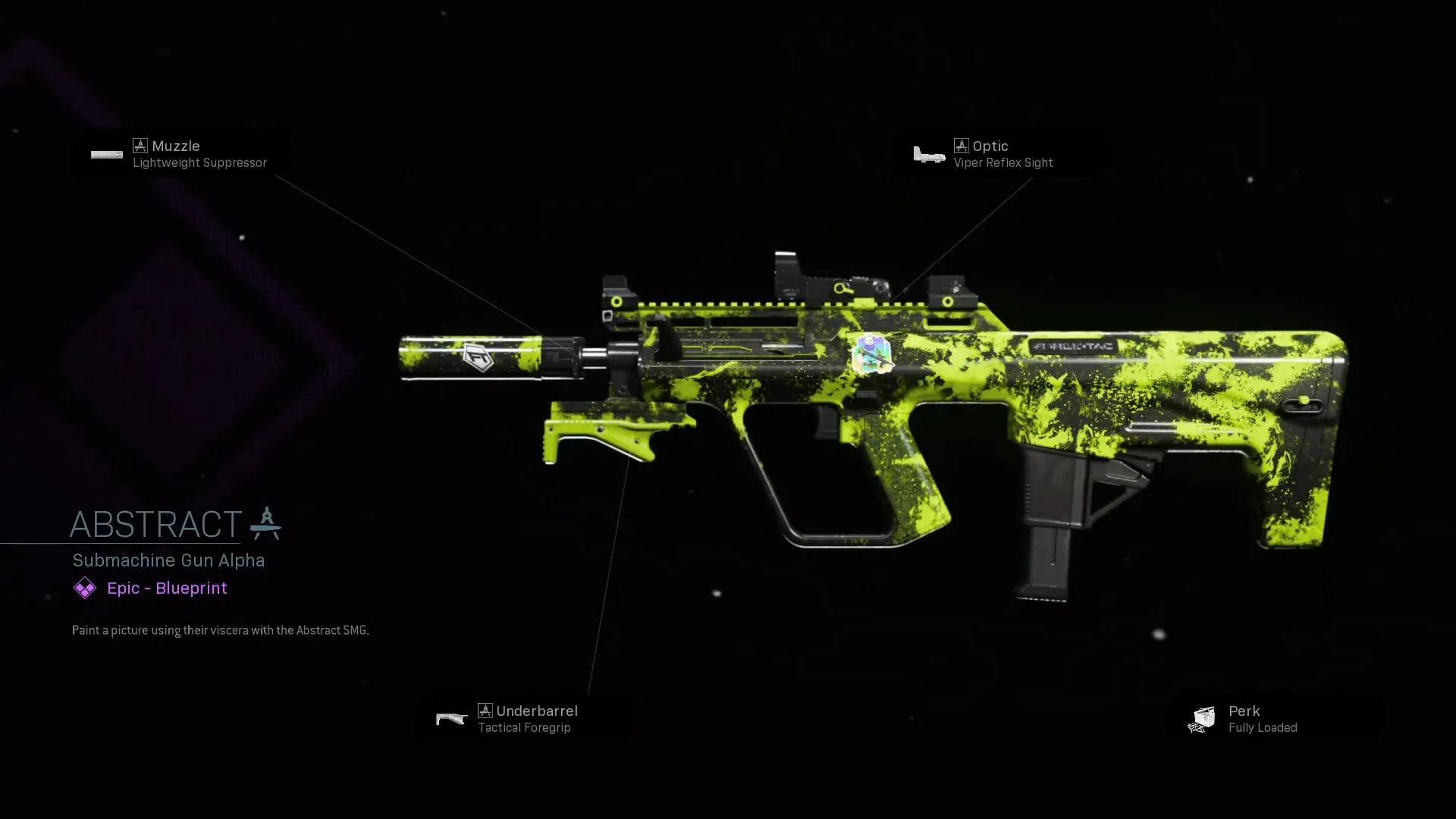 Abstract - COD Warzone and Modern Warfare Weapon Blueprint | Call of Duty