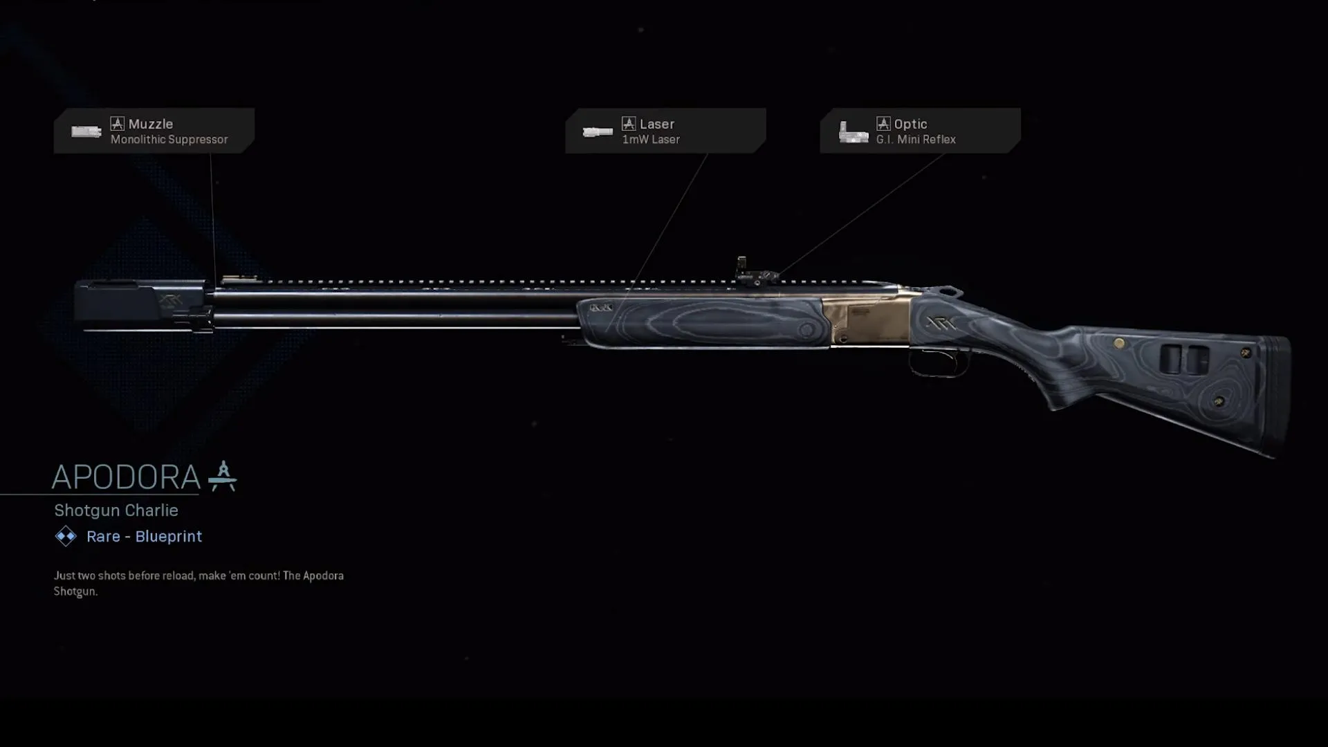 Apodora - COD Warzone and Modern Warfare Weapon Blueprint | Call of Duty Apodora - COD Warzone and Modern Warfare Weapon Blueprint | Call of Duty