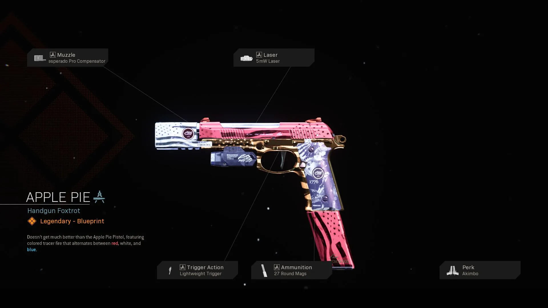 Apple Pie - COD Warzone and Modern Warfare Weapon Blueprint | Call of Duty