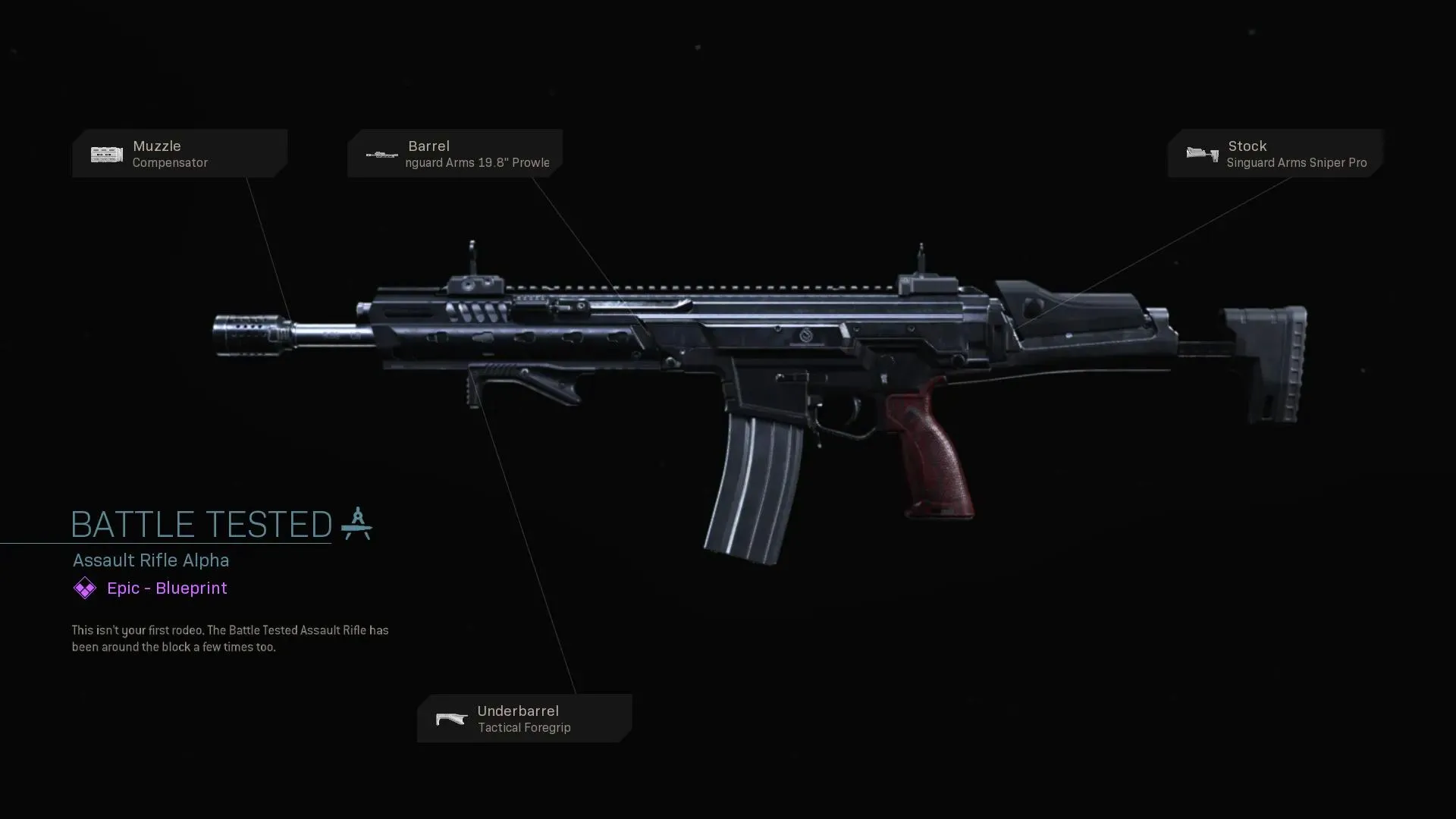 Battle Tested - COD Warzone and Modern Warfare Weapon Blueprint | Call of Duty