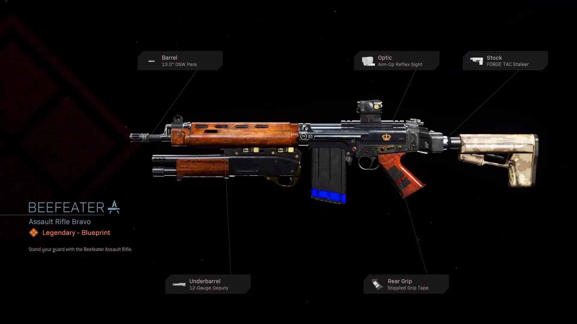 Beefeater - COD Warzone and Modern Warfare Weapon Blueprint | Call of Duty