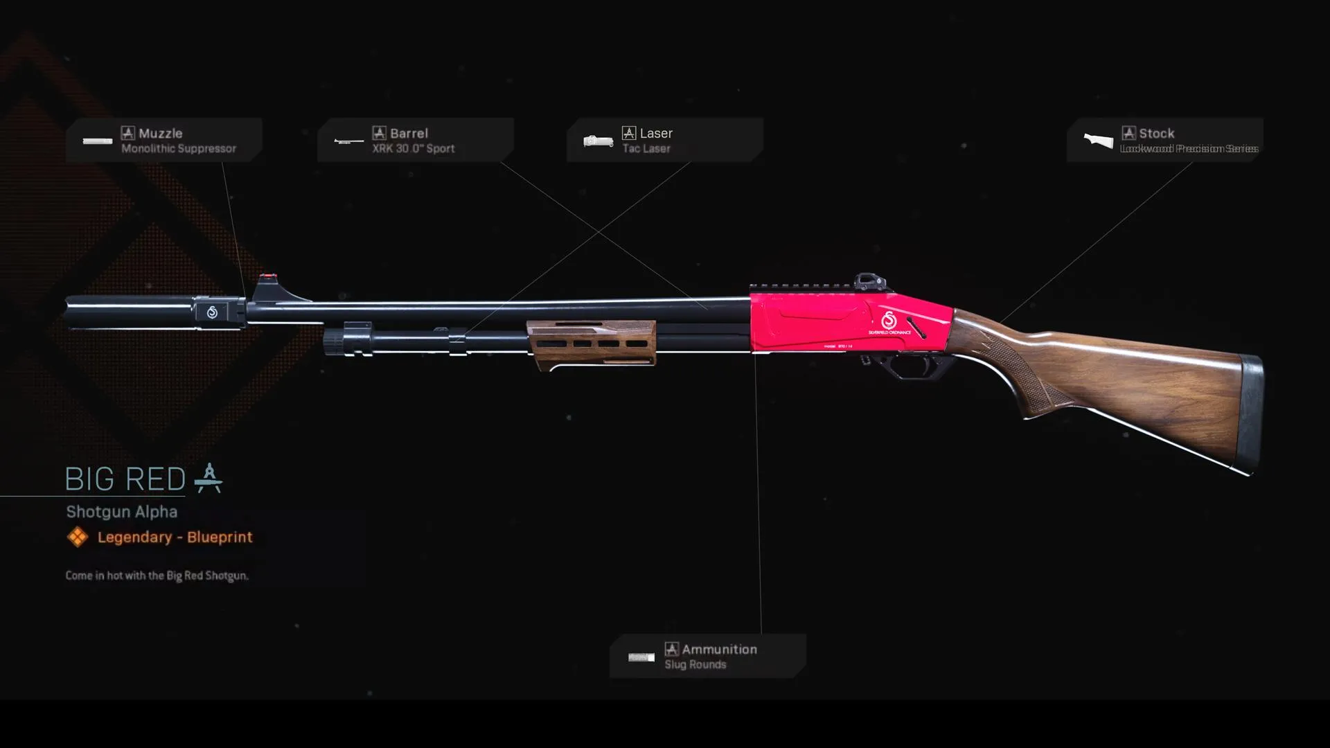 Big Red - COD Warzone and Modern Warfare Weapon Blueprint | Call of Duty
