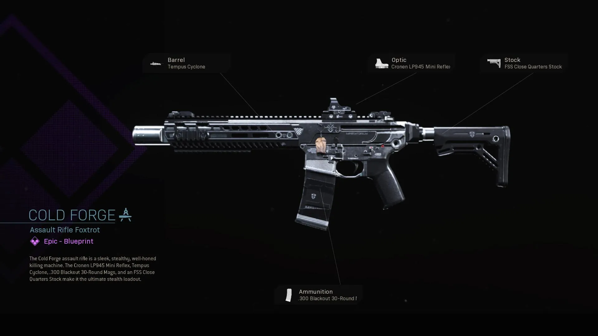 Cold Forge - COD Warzone and Modern Warfare Weapon Blueprint | Call of Duty Cold Forge - COD Warzone and Modern Warfare Weapon Blueprint | Call of Duty