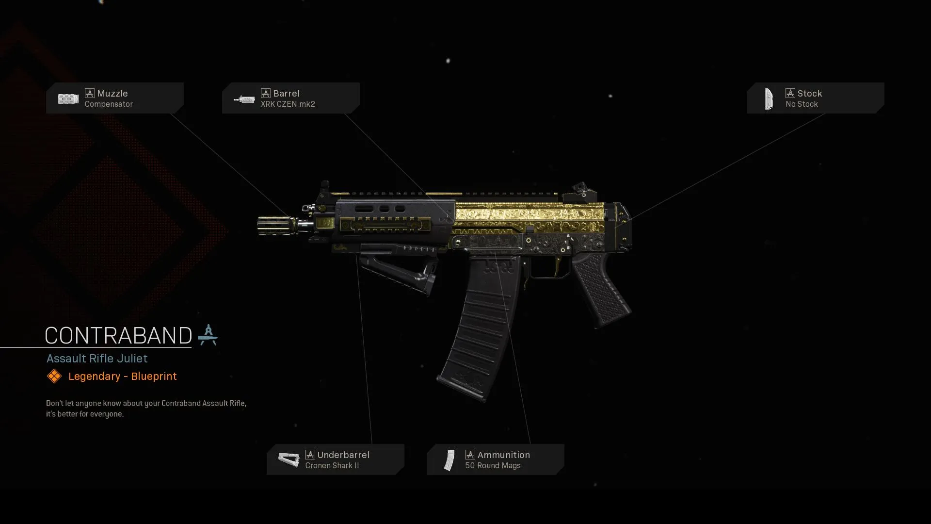 Contraband - COD Warzone and Modern Warfare Weapon Blueprint | Call of Duty