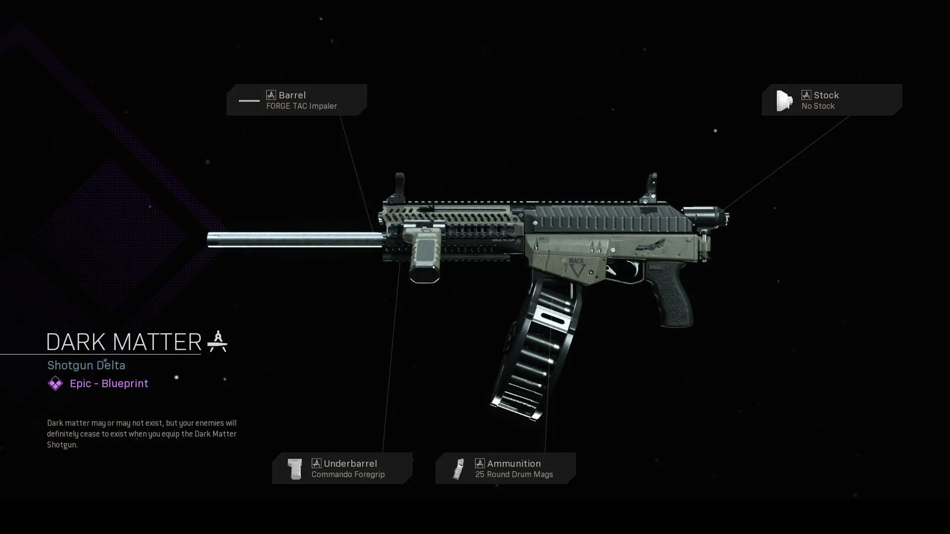 Dark Matter - COD Warzone and Modern Warfare Weapon Blueprint | Call of Duty Dark Matter - COD Warzone and Modern Warfare Weapon Blueprint | Call of Duty
