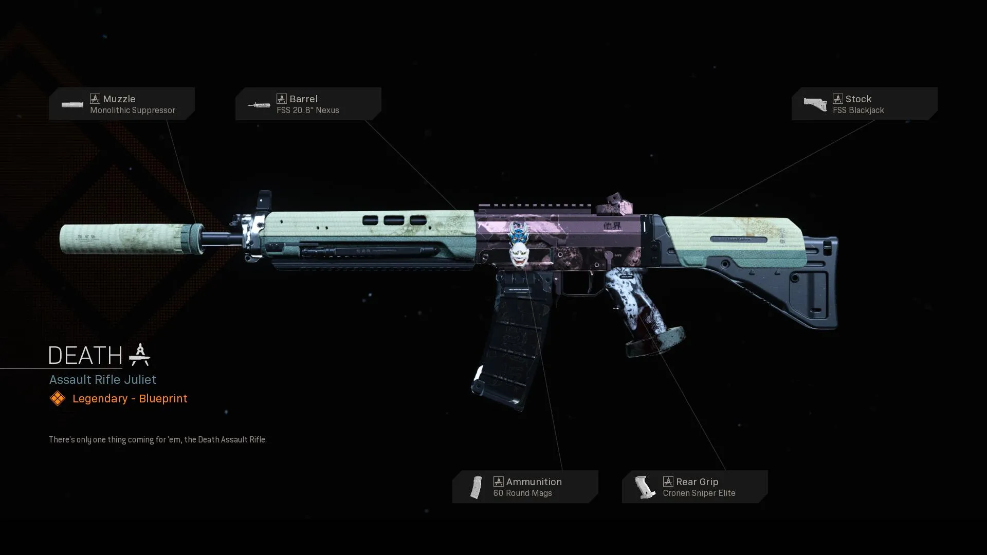 Death - COD Warzone and Modern Warfare Weapon Blueprint | Call of Duty Death - COD Warzone and Modern Warfare Weapon Blueprint | Call of Duty