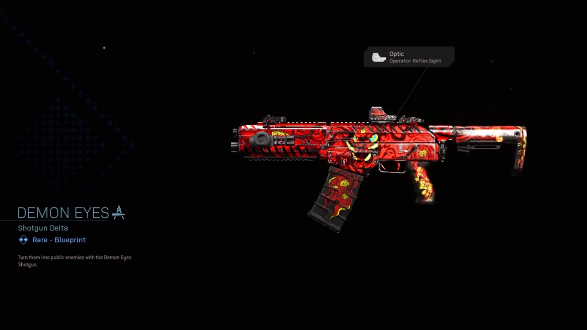 Demon Eyes - COD Warzone and Modern Warfare Weapon Blueprint | Call of Duty