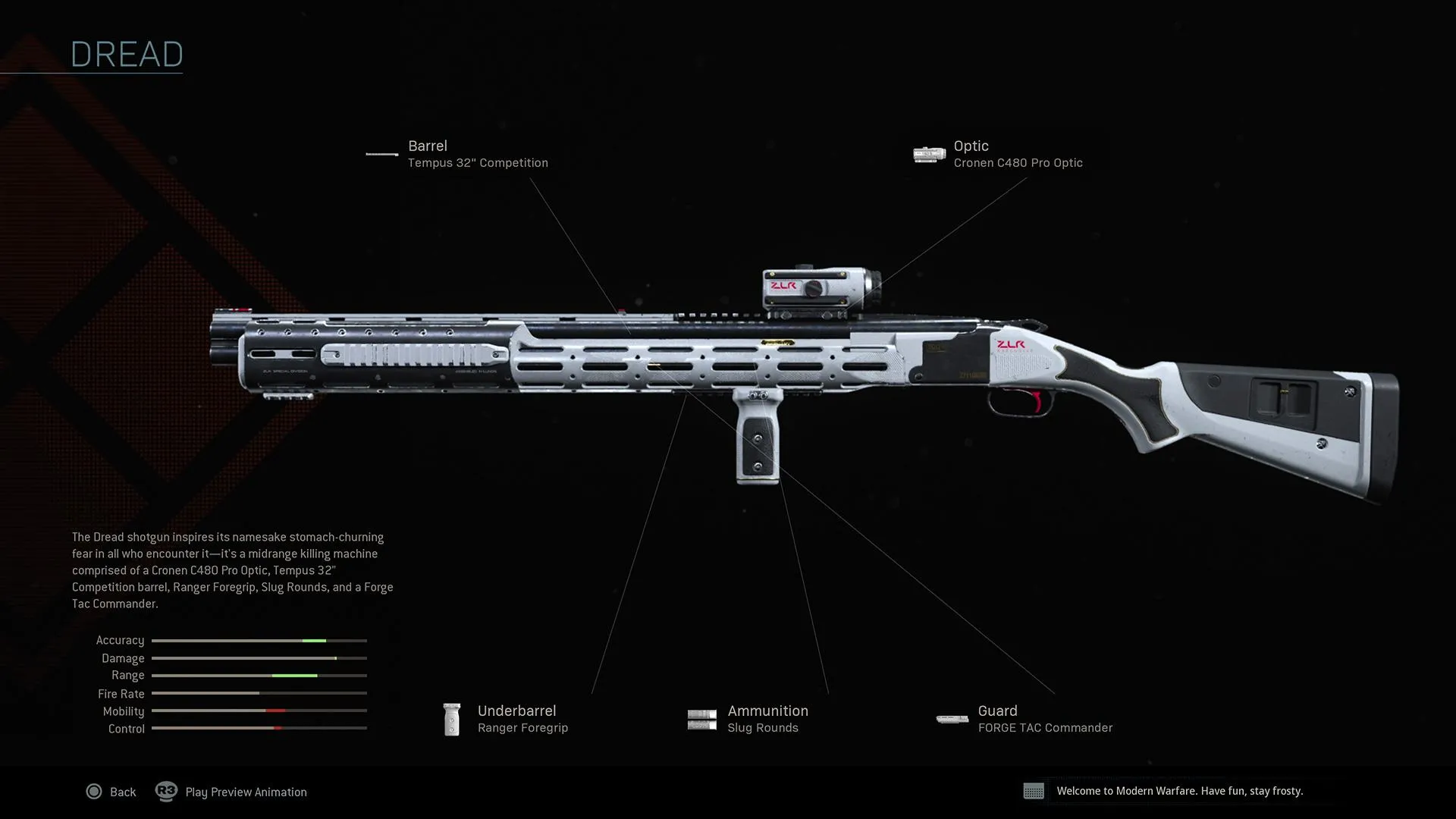 Dread - COD Warzone and Modern Warfare Weapon Blueprint | Call of Duty