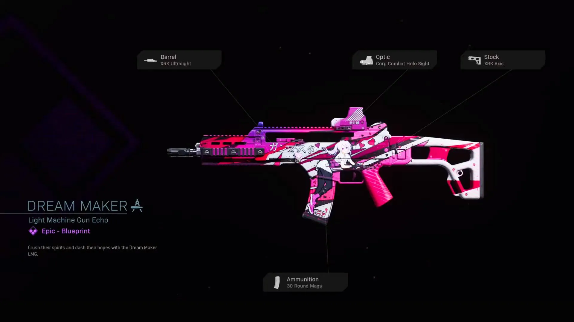 Dream Maker - COD Warzone and Modern Warfare Weapon Blueprint | Call of Duty Dream Maker - COD Warzone and Modern Warfare Weapon Blueprint | Call of Duty