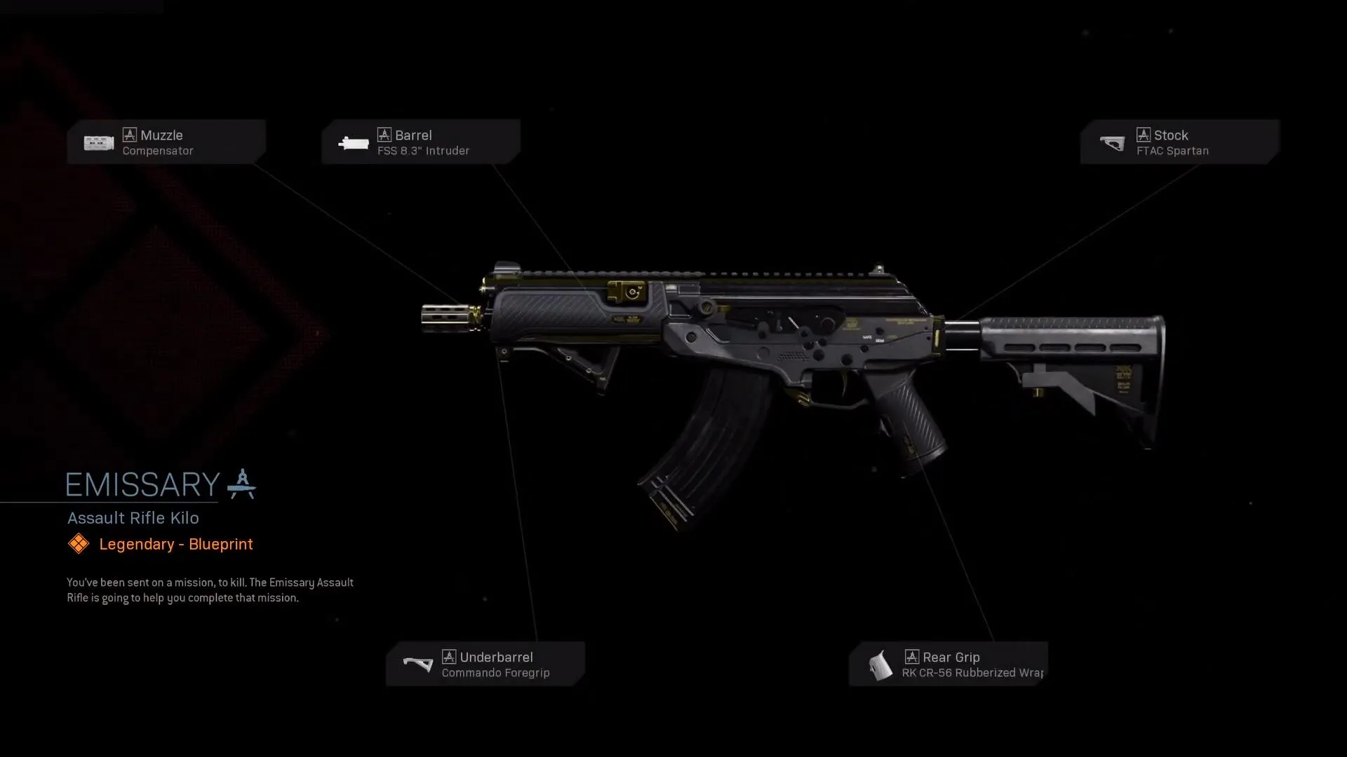 Emissary - COD Warzone and Modern Warfare Weapon Blueprint | Call of Duty