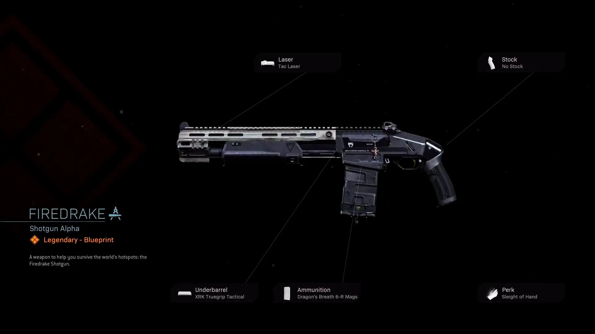 Firedrake - COD Warzone and Modern Warfare Weapon Blueprint | Call of Duty