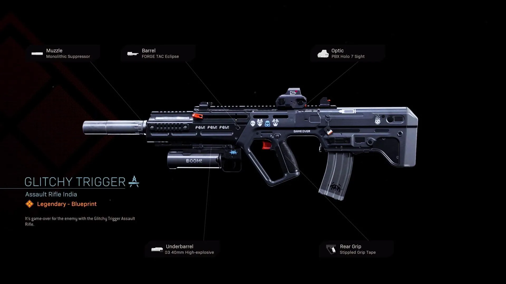 Glitchy Trigger - COD Warzone and Modern Warfare Weapon Blueprint | Call of Duty Glitchy Trigger - COD Warzone and Modern Warfare Weapon Blueprint | Call of Duty