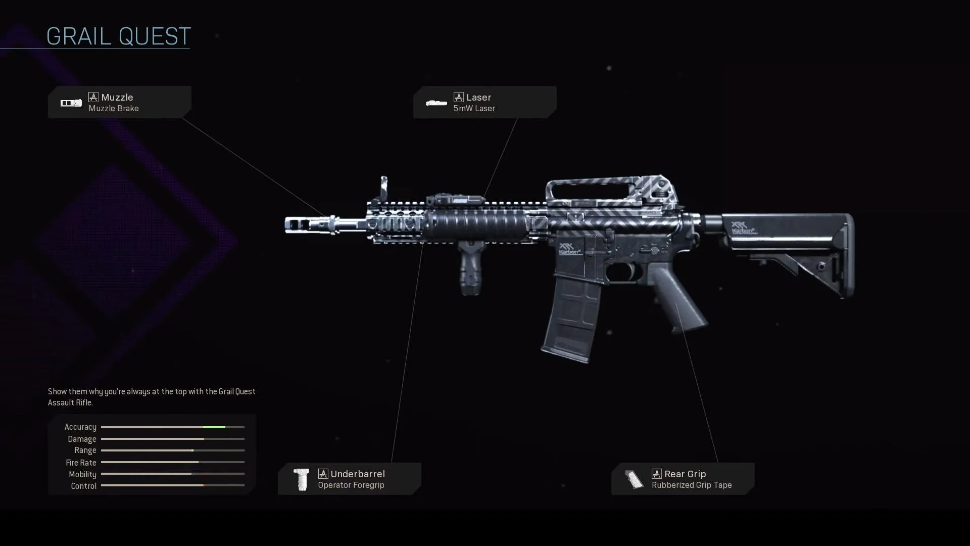 Grail Quest - COD Warzone and Modern Warfare Weapon Blueprint | Call of Duty