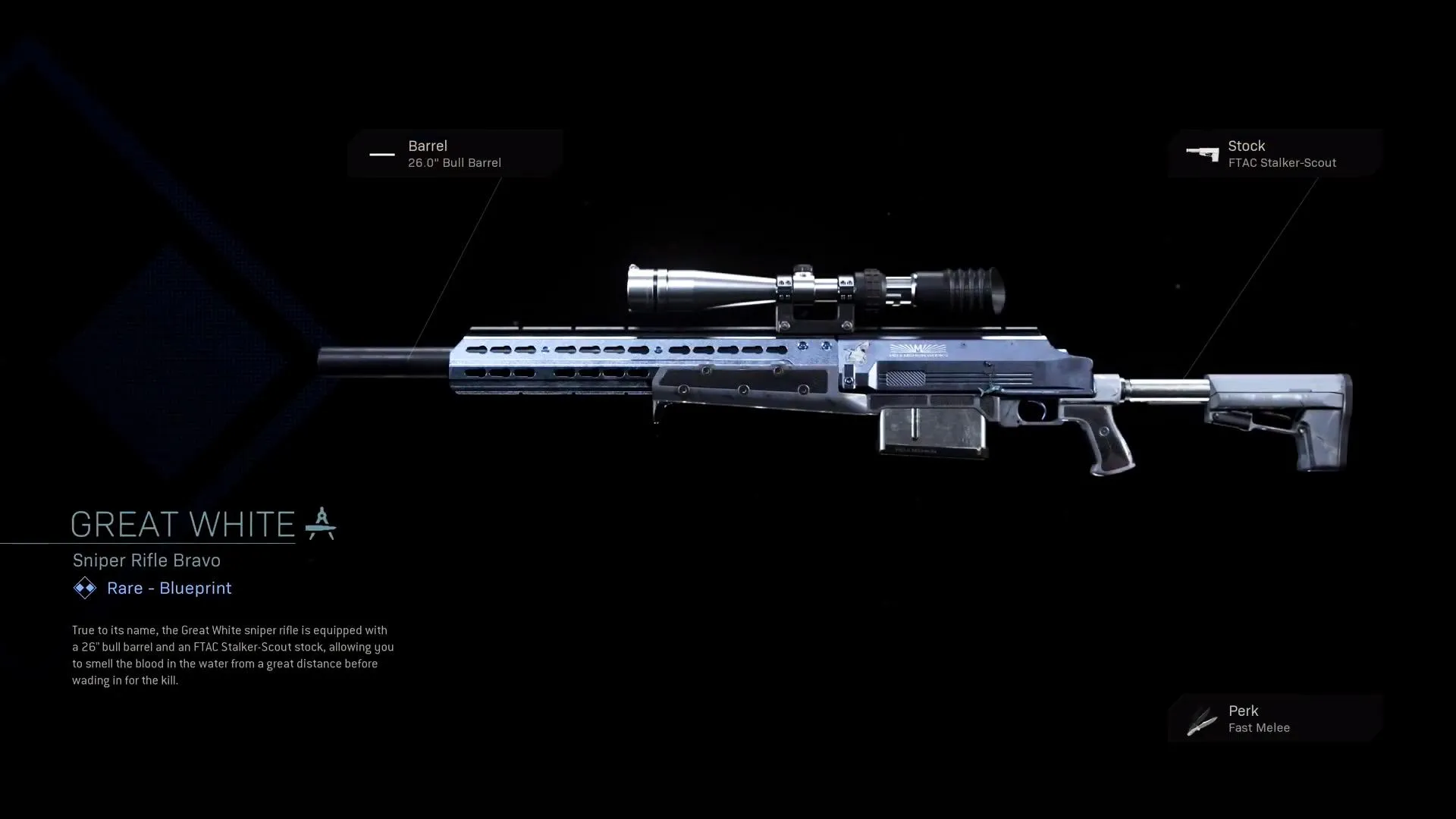 Great White - COD Warzone and Modern Warfare Weapon Blueprint | Call of Duty