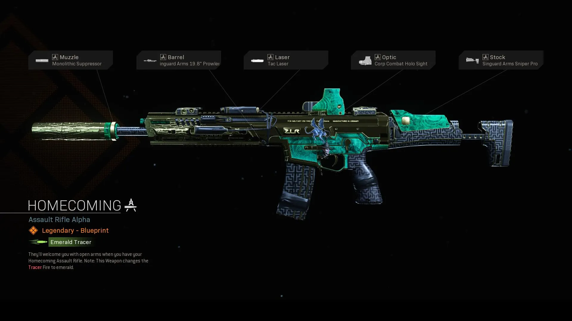 Homecoming - COD Warzone and Modern Warfare Weapon Blueprint | Call of Duty