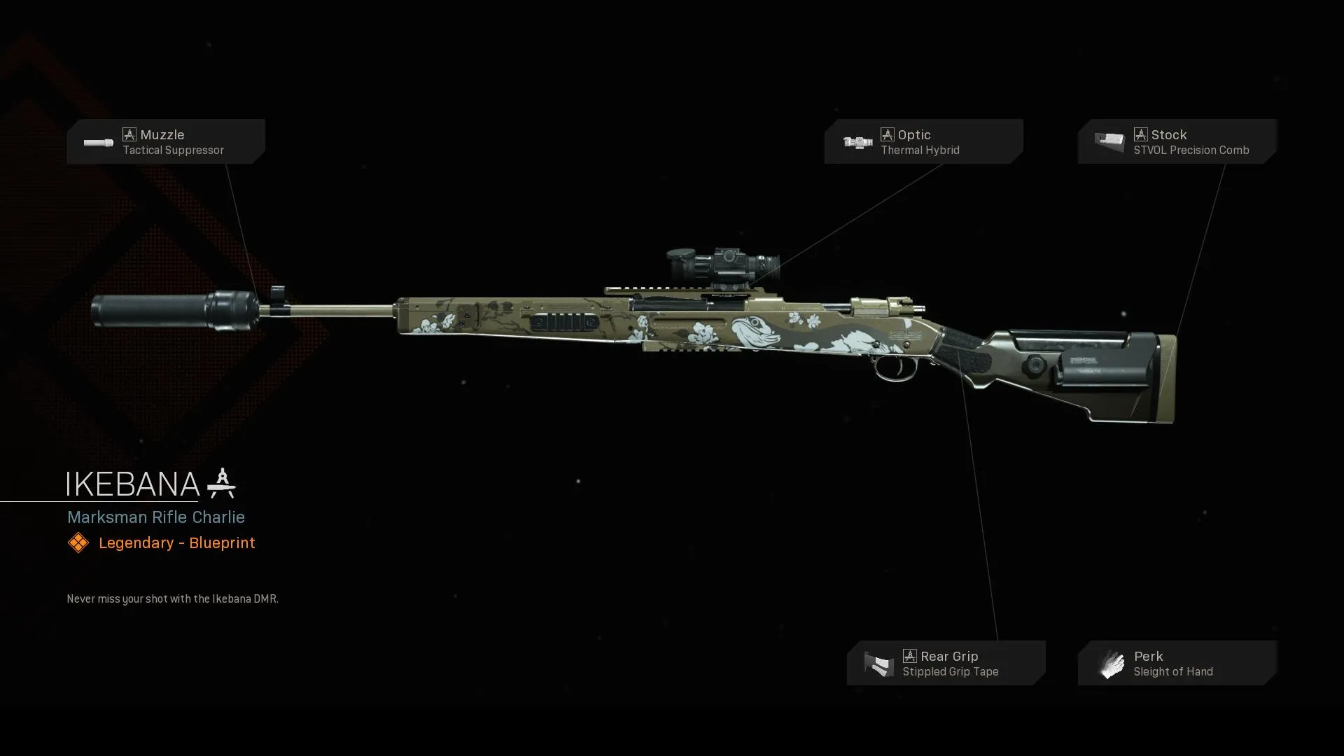 Ikebana - COD Warzone and Modern Warfare Weapon Blueprint | Call of Duty Ikebana - COD Warzone and Modern Warfare Weapon Blueprint | Call of Duty