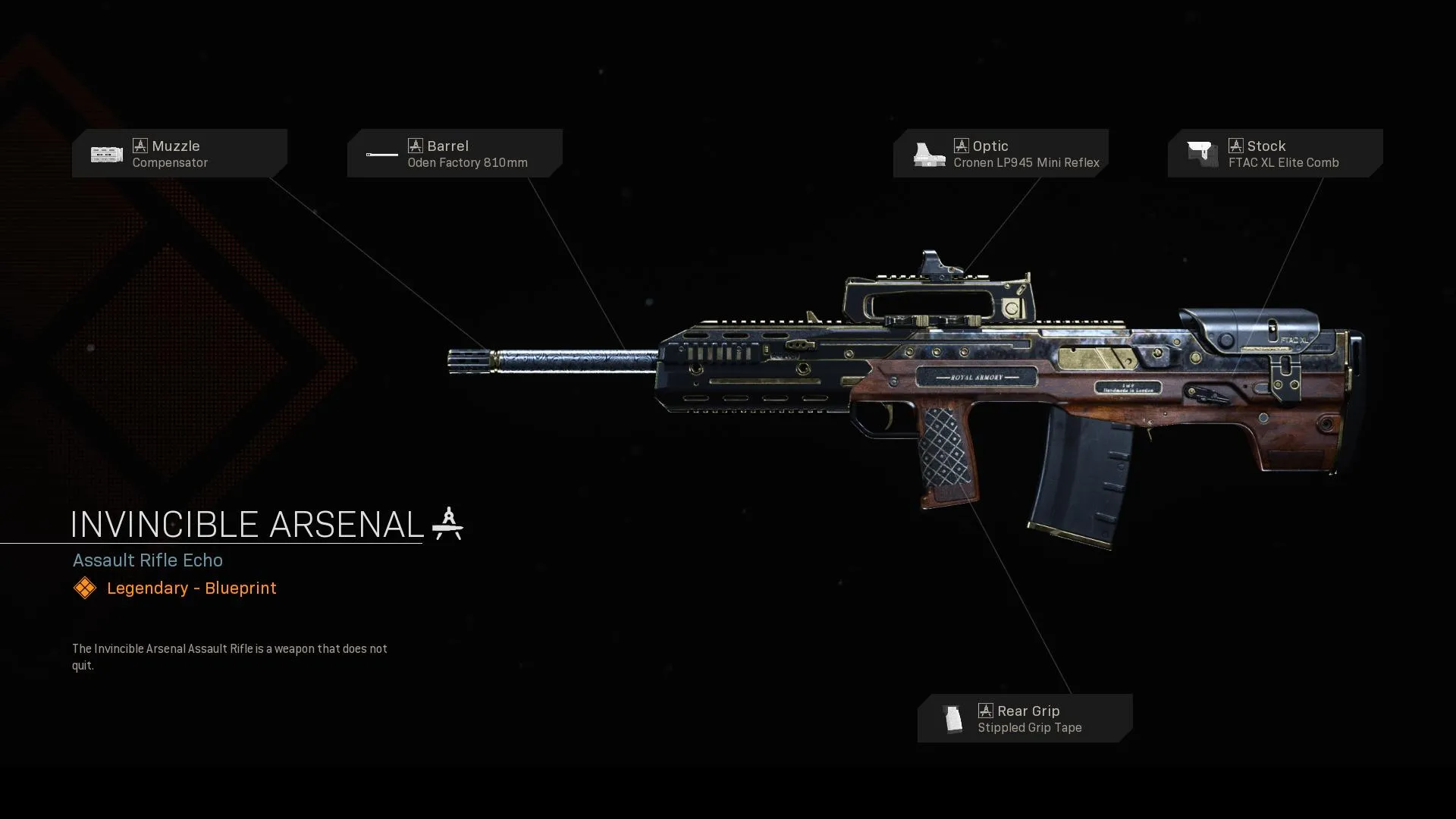 Invincible Arsenal - COD Warzone and Modern Warfare Weapon Blueprint | Call of Duty Invincible Arsenal - COD Warzone and Modern Warfare Weapon Blueprint | Call of Duty