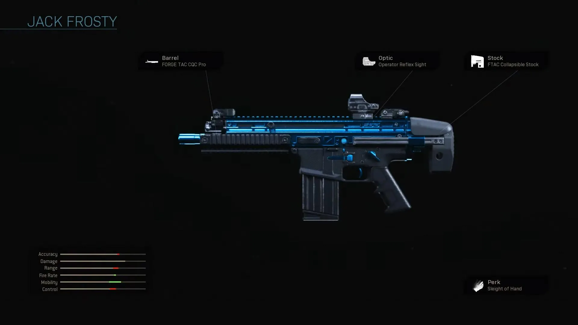 Jack Frosty - COD Warzone and Modern Warfare Weapon Blueprint | Call of Duty