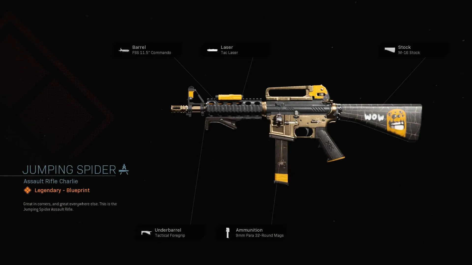 Jumping Spider - COD Warzone and Modern Warfare Weapon Blueprint | Call of Duty