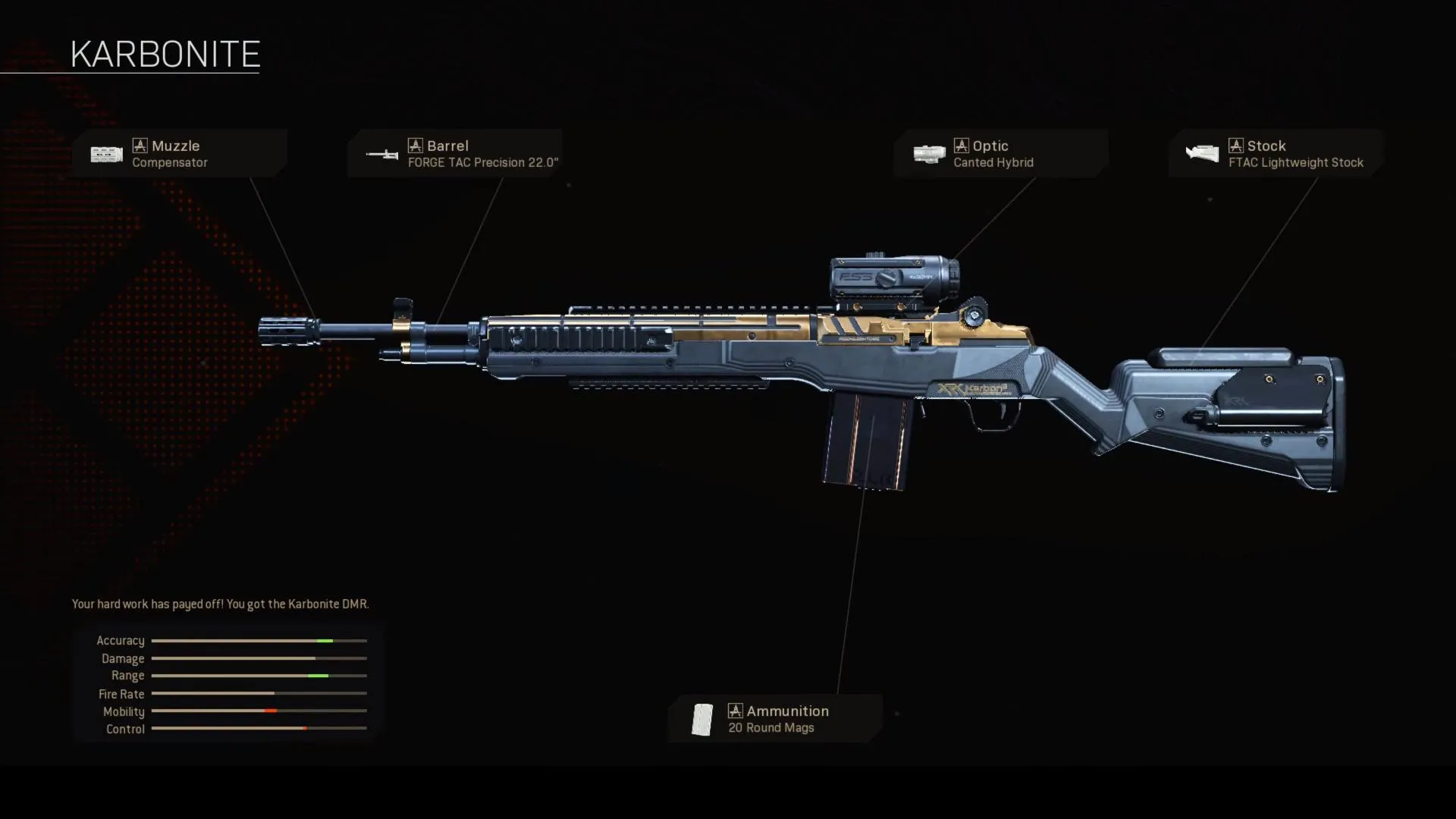 Karbonite - COD Warzone and Modern Warfare Weapon Blueprint | Call of Duty Karbonite - COD Warzone and Modern Warfare Weapon Blueprint | Call of Duty