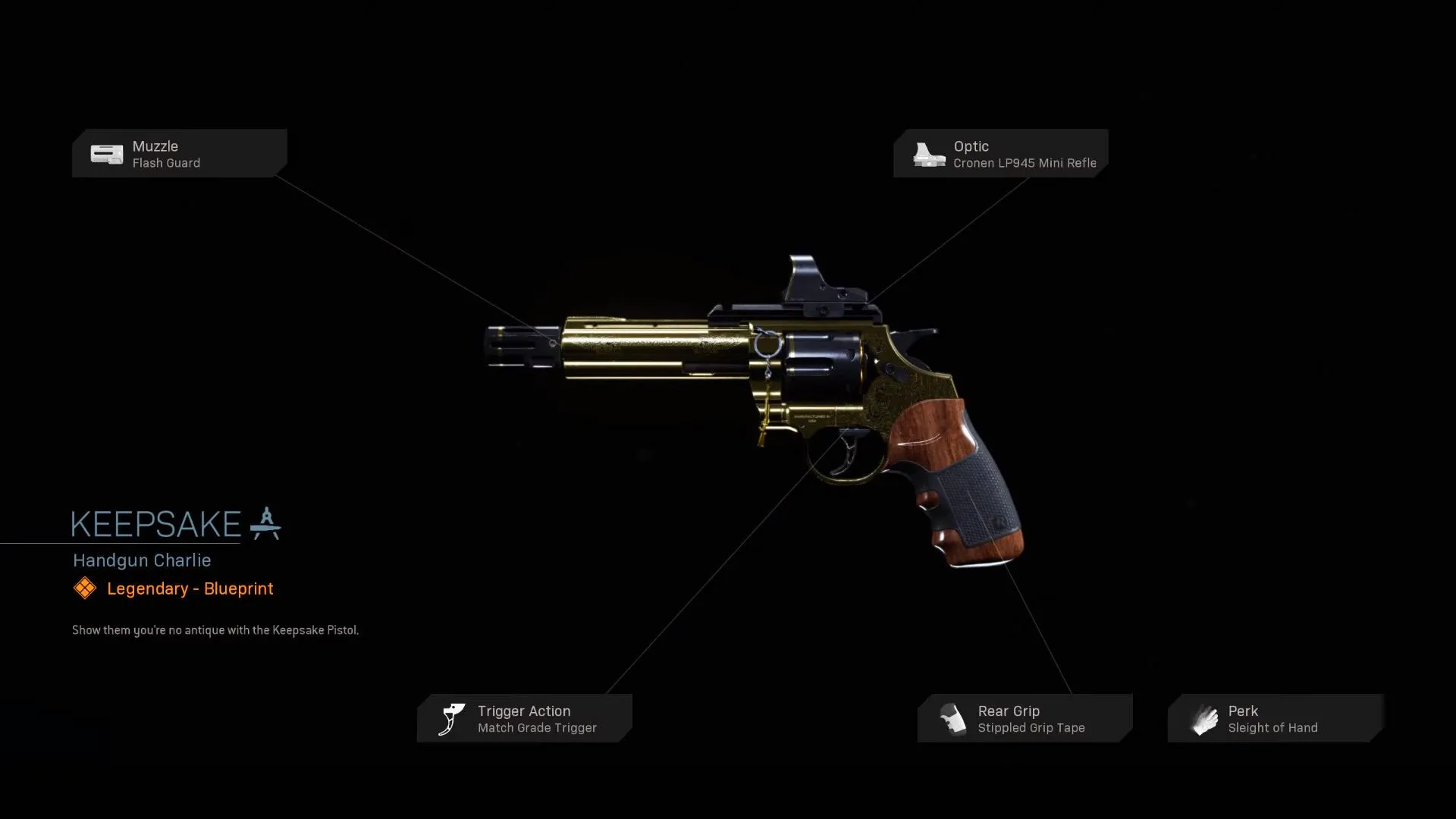 Keepsake - COD Warzone and Modern Warfare Weapon Blueprint | Call of Duty