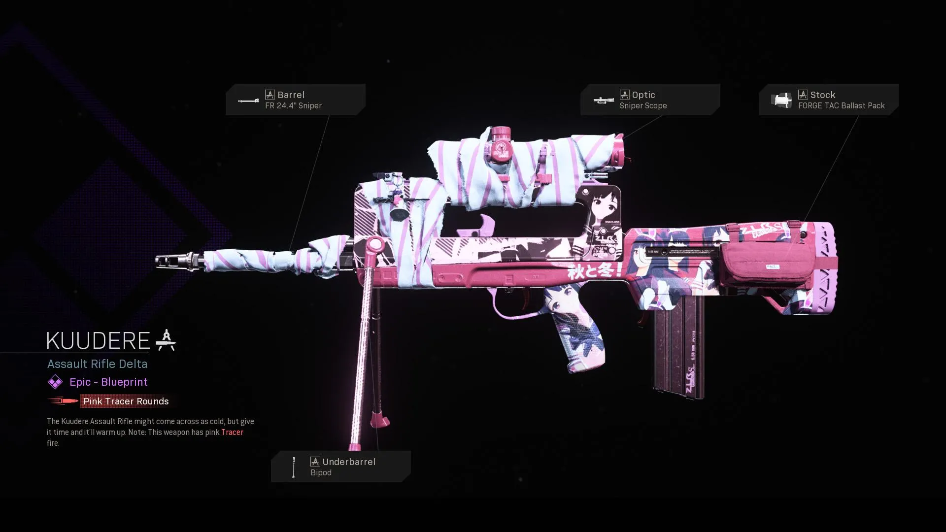 Kuudere - COD Warzone and Modern Warfare Weapon Blueprint | Call of Duty