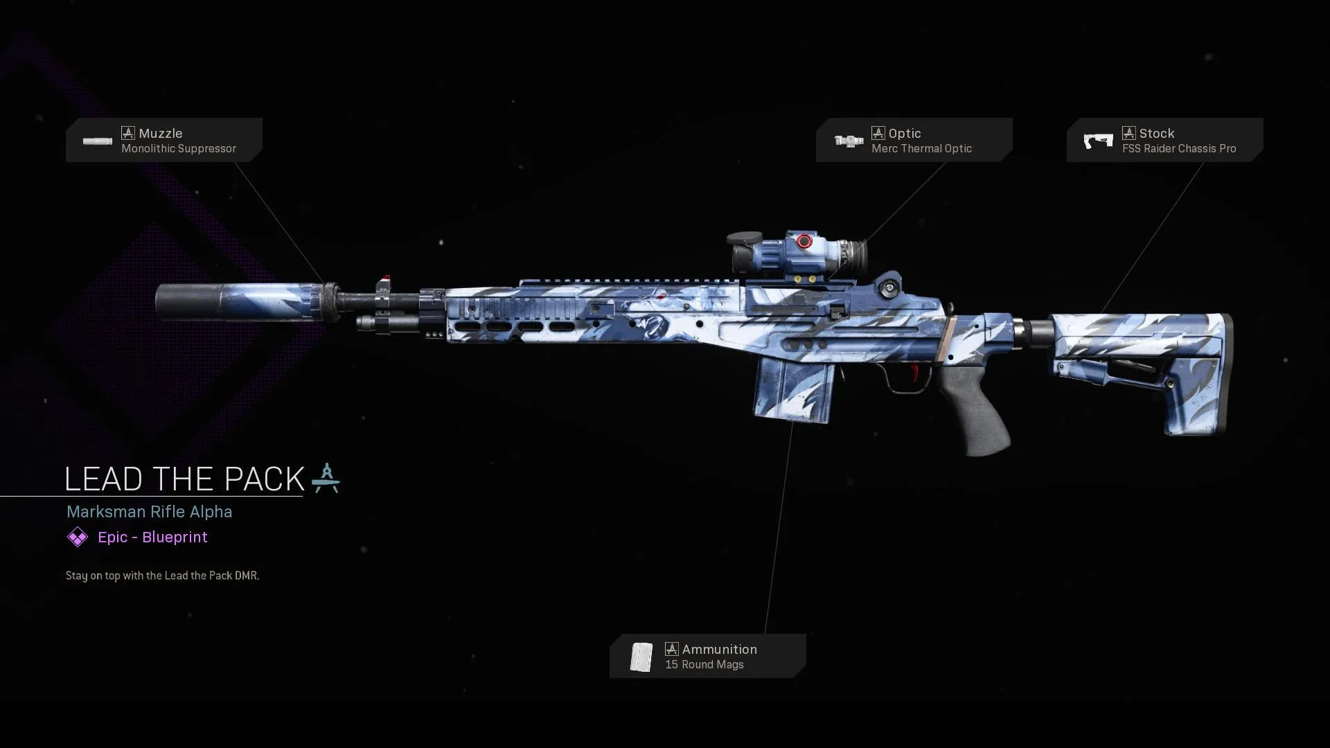 Lead the Pack - COD Warzone and Modern Warfare Weapon Blueprint | Call of Duty Lead the Pack - COD Warzone and Modern Warfare Weapon Blueprint | Call of Duty