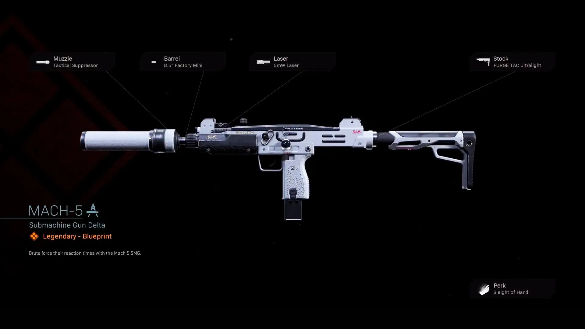 Mach-5 - COD Warzone and Modern Warfare Weapon Blueprint | Call of Duty Mach-5 - COD Warzone and Modern Warfare Weapon Blueprint | Call of Duty