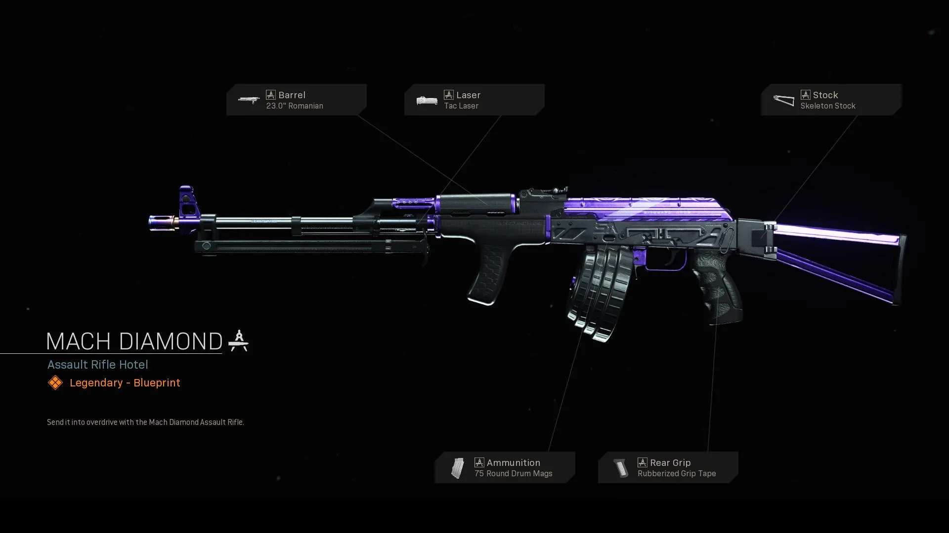 Mach Diamond - COD Warzone and Modern Warfare Weapon Blueprint | Call of Duty Mach Diamond - COD Warzone and Modern Warfare Weapon Blueprint | Call of Duty