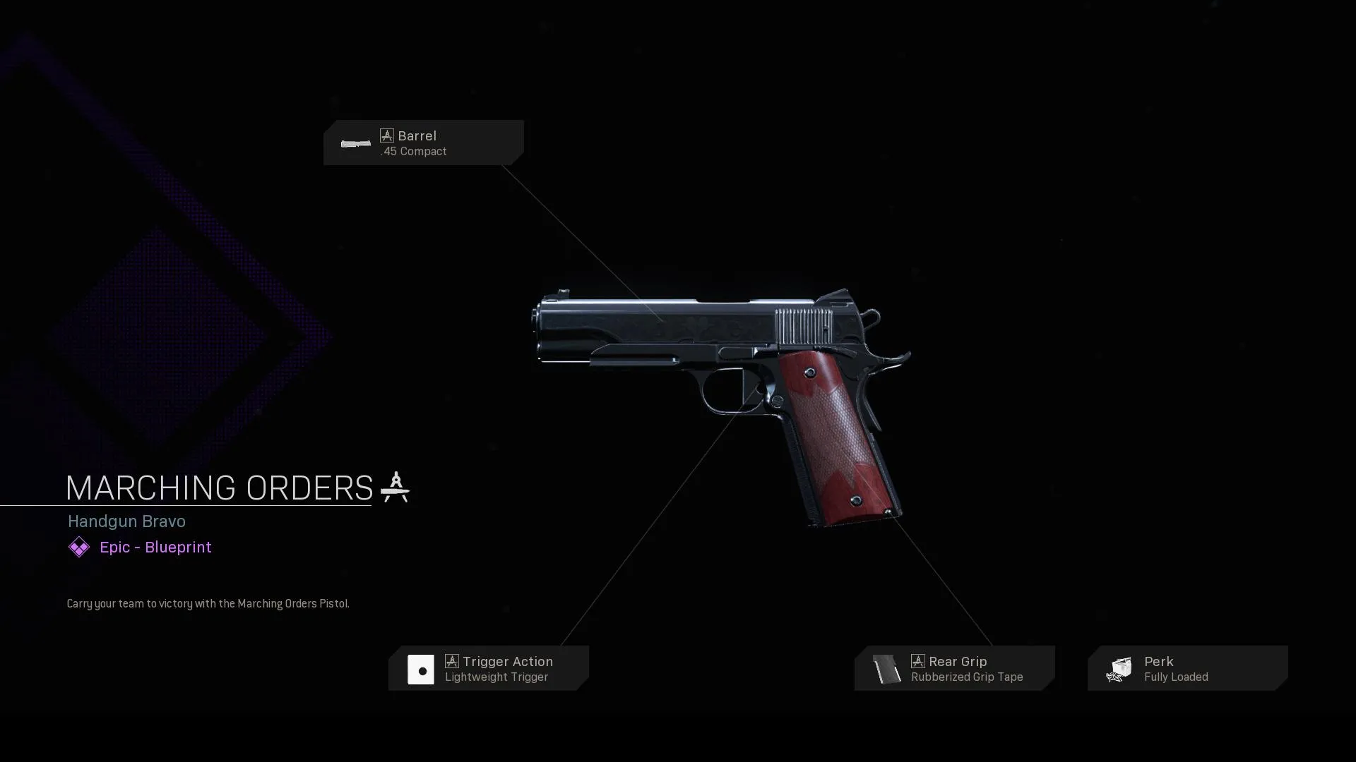 Marching Orders - COD Warzone and Modern Warfare Weapon Blueprint | Call of Duty Marching Orders - COD Warzone and Modern Warfare Weapon Blueprint | Call of Duty