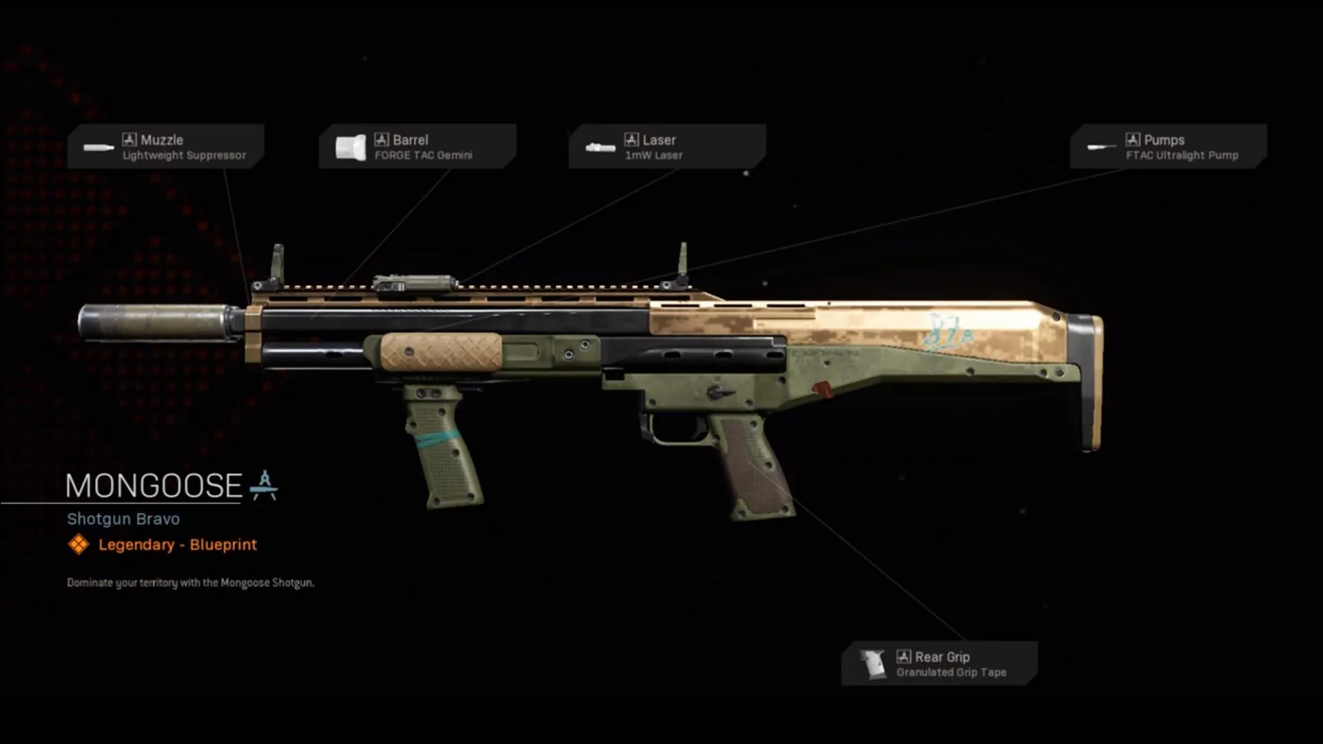 Mongoose - COD Warzone and Modern Warfare Weapon Blueprint | Call of Duty