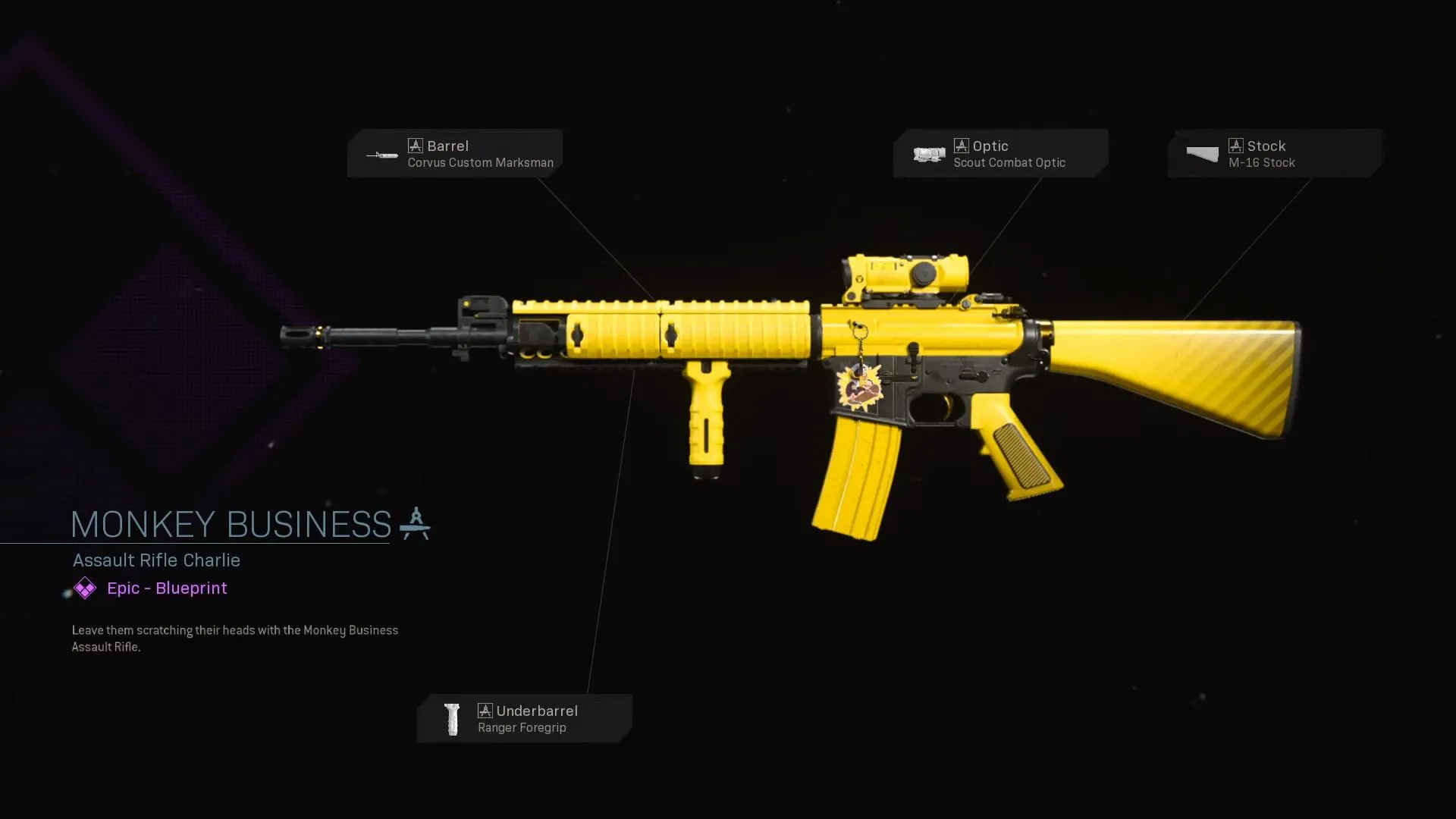 Monkey Business - COD Warzone and Modern Warfare Weapon Blueprint | Call of Duty