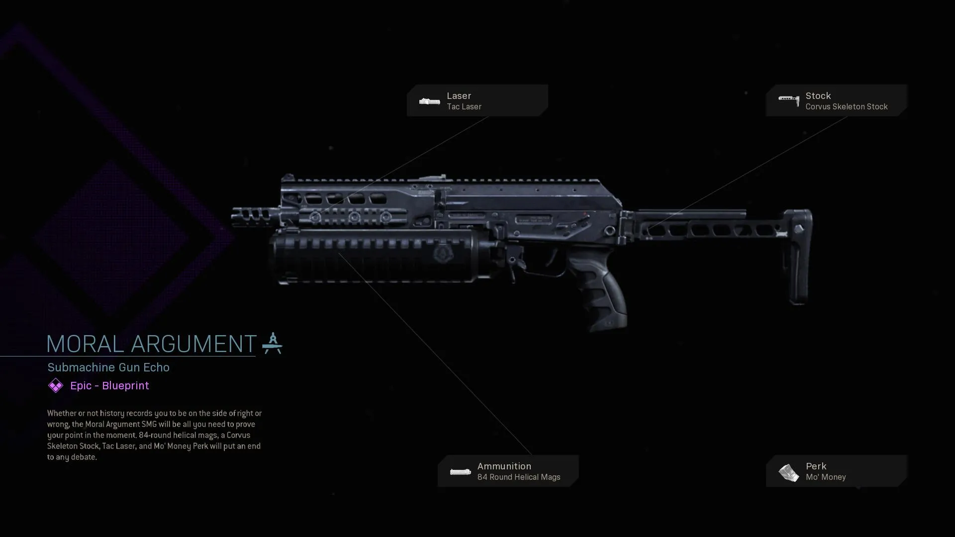 Moral Argument - COD Warzone and Modern Warfare Weapon Blueprint | Call of Duty Moral Argument - COD Warzone and Modern Warfare Weapon Blueprint | Call of Duty