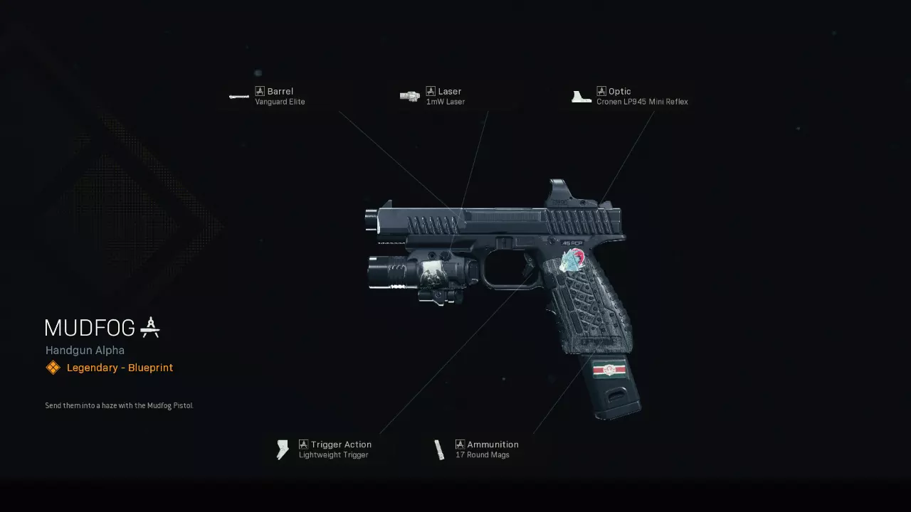 Mudfog - COD Warzone and Modern Warfare Weapon Blueprint | Call of Duty