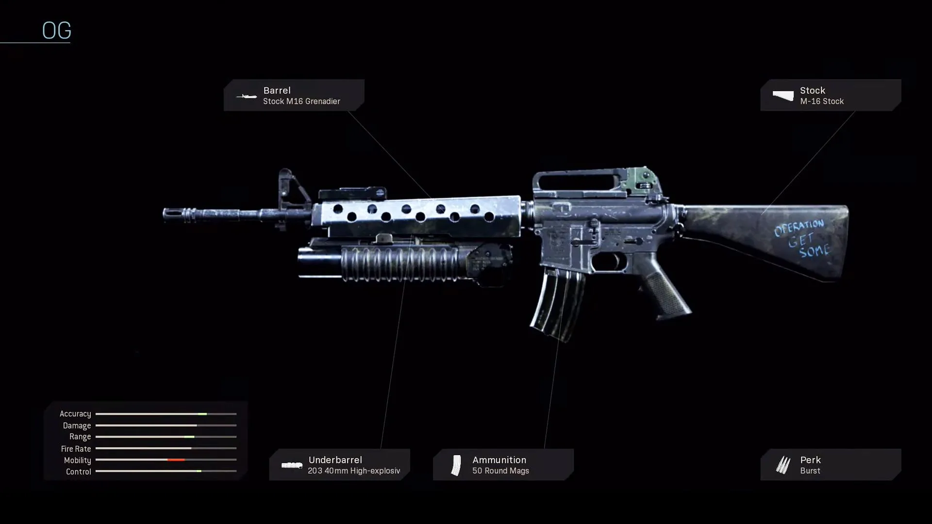 OG (M16) - COD Warzone and Modern Warfare Weapon Blueprint | Call of Duty