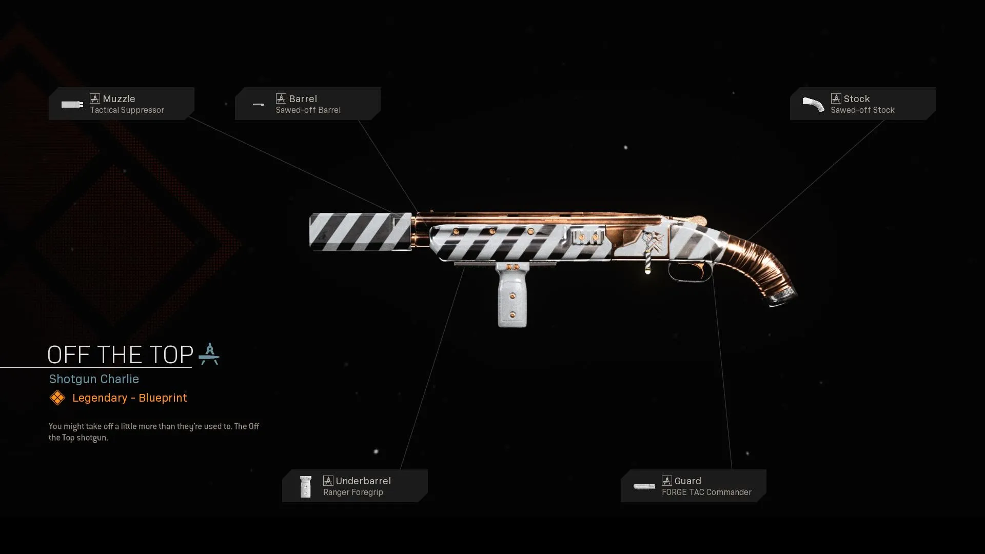 Off the Top - COD Warzone and Modern Warfare Weapon Blueprint | Call of Duty