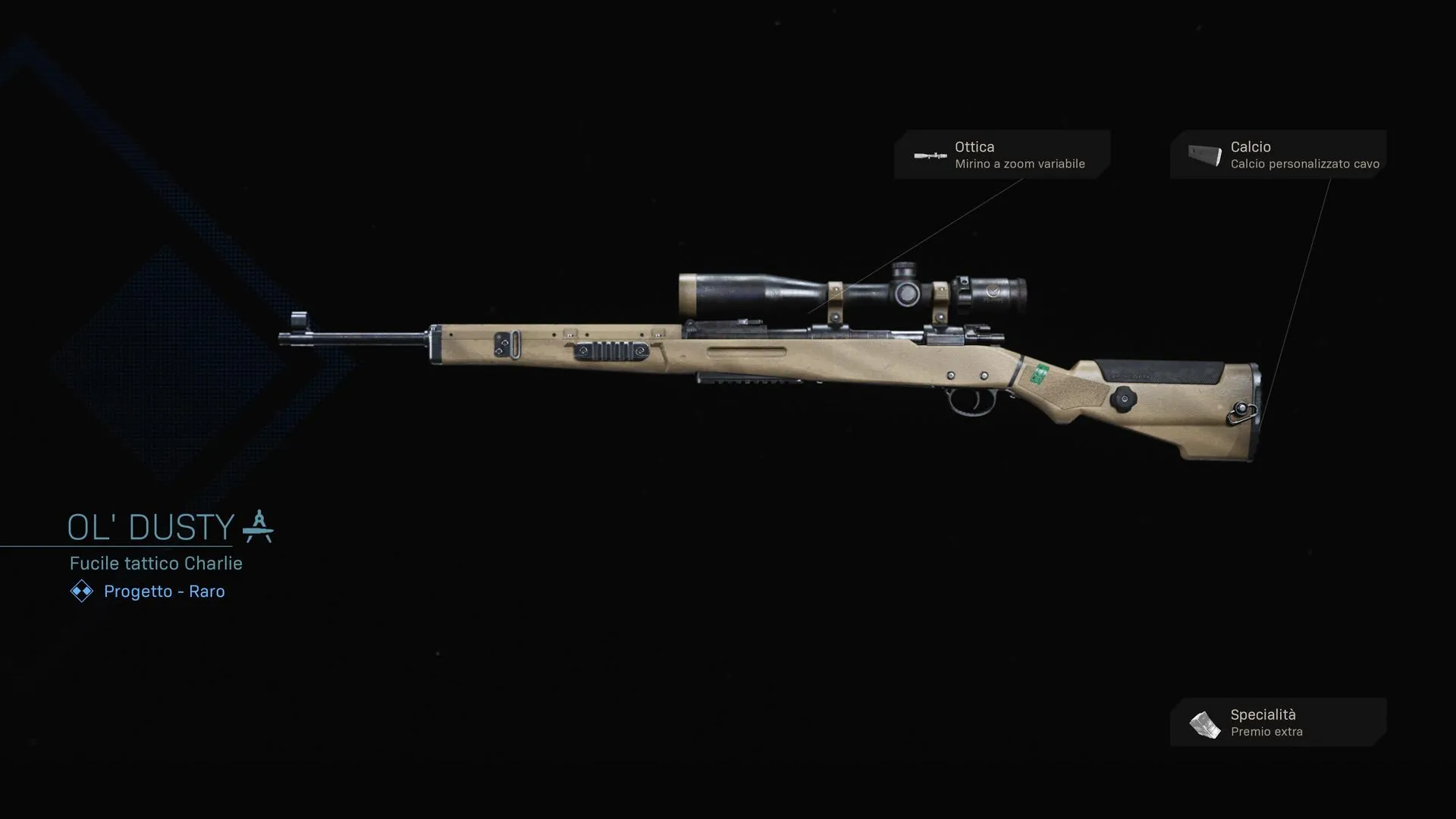 Ol' Dusty - COD Warzone and Modern Warfare Weapon Blueprint | Call of Duty Ol' Dusty - COD Warzone and Modern Warfare Weapon Blueprint | Call of Duty