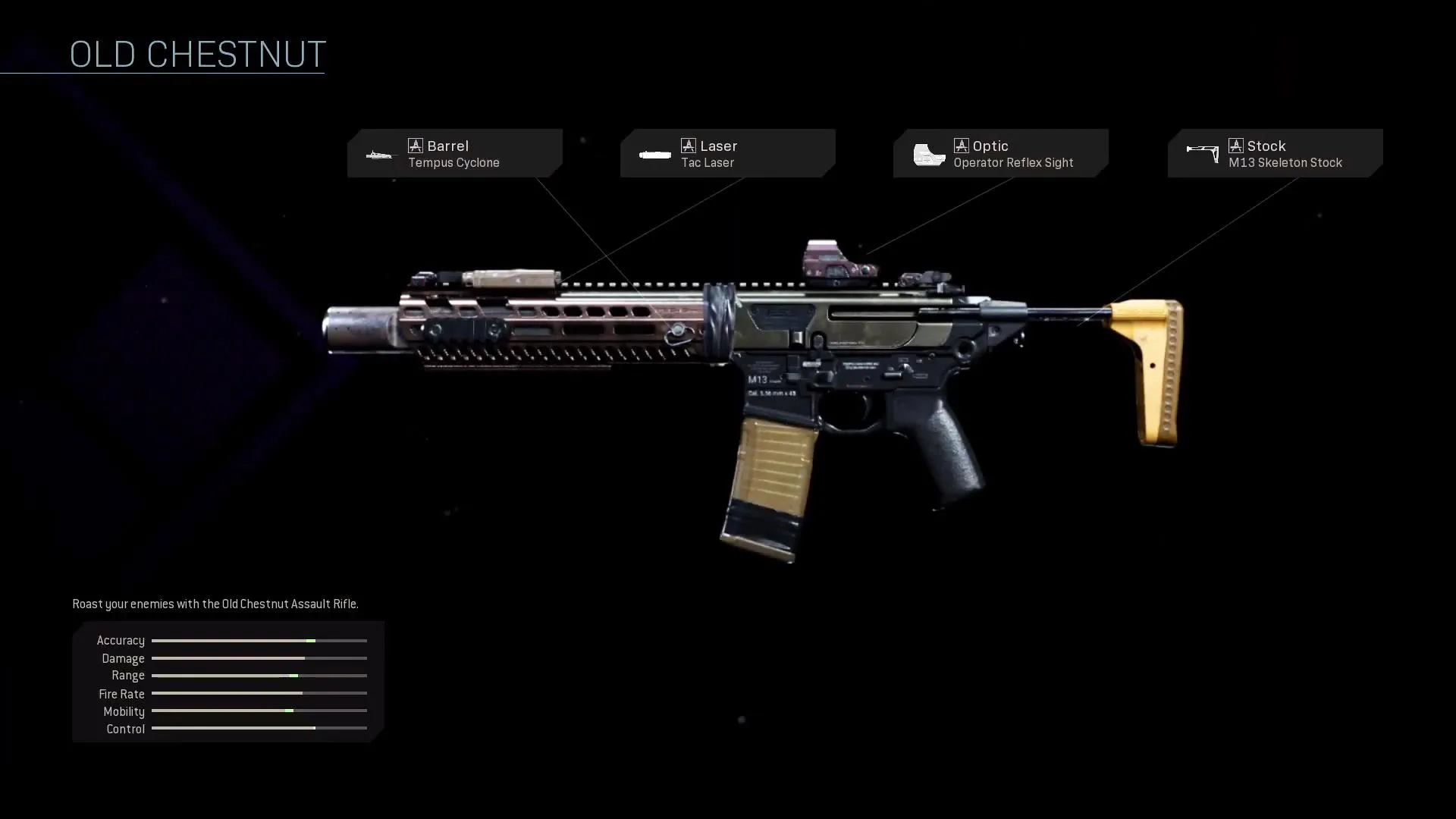 Old Chestnut - COD Warzone and Modern Warfare Weapon Blueprint | Call of Duty Old Chestnut - COD Warzone and Modern Warfare Weapon Blueprint | Call of Duty
