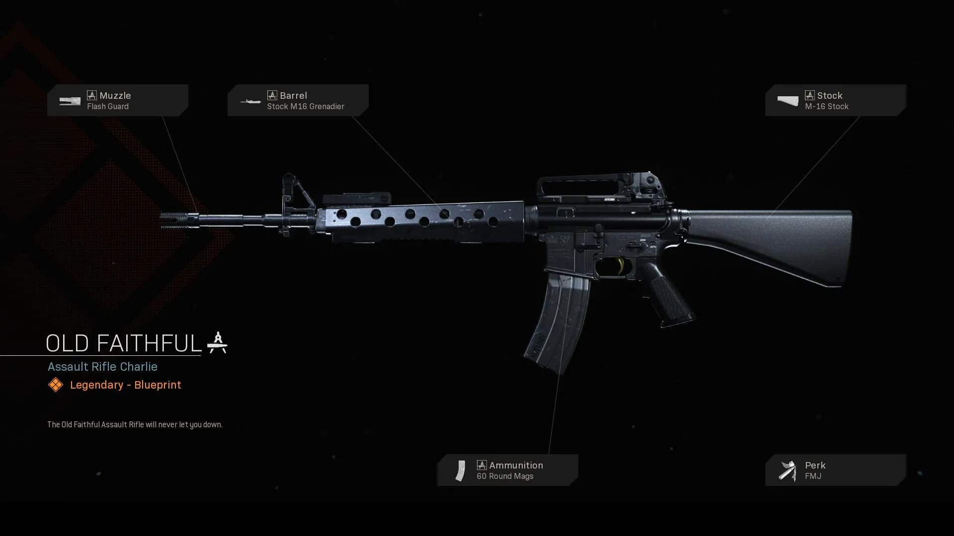 Old Faithful - COD Warzone and Modern Warfare Weapon Blueprint | Call of Duty