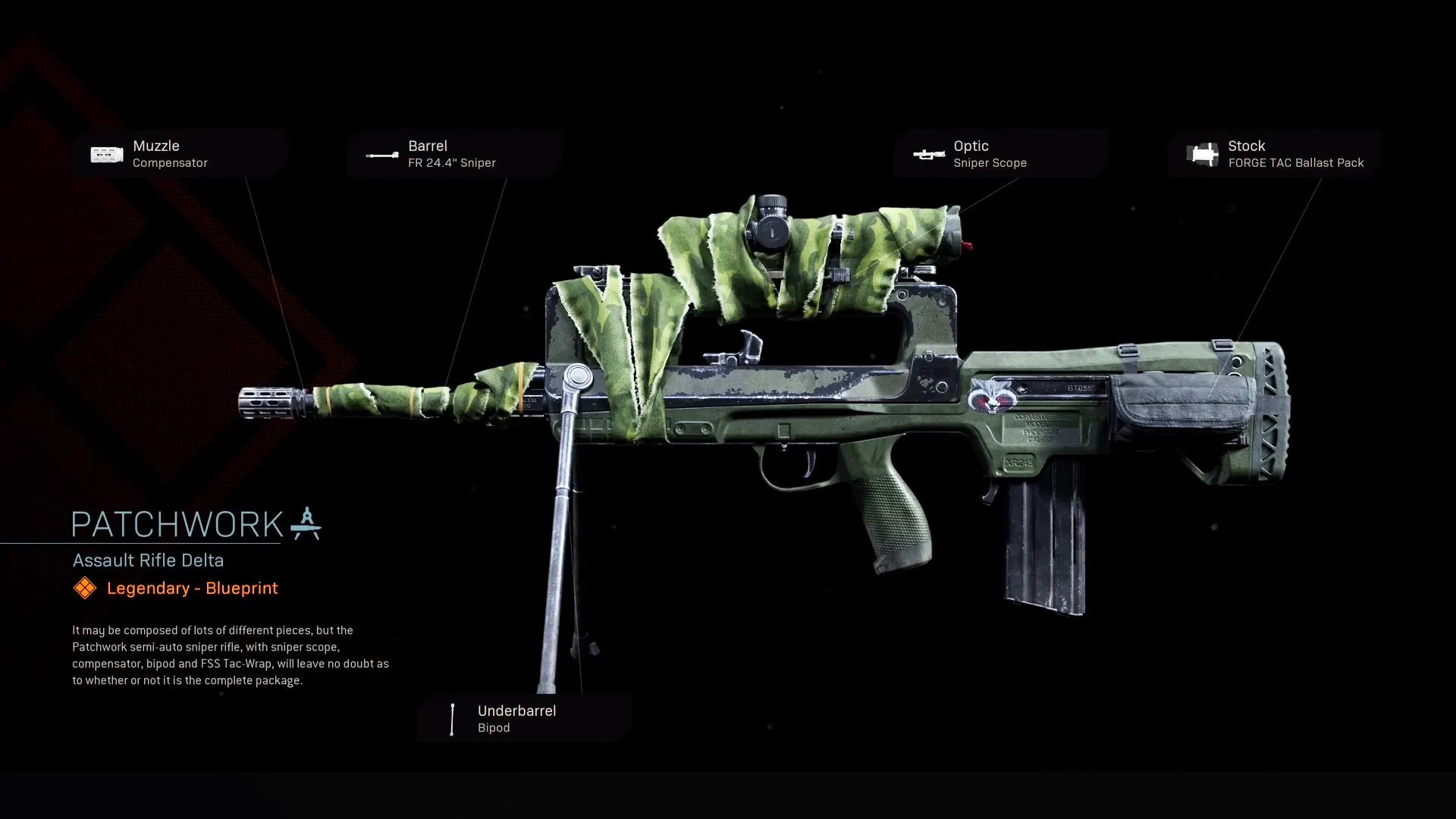 Patchwork - COD Warzone and Modern Warfare Weapon Blueprint | Call of Duty Patchwork - COD Warzone and Modern Warfare Weapon Blueprint | Call of Duty